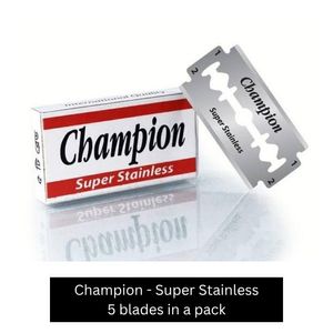 Champion Super Stainless Blade (5pcs box)